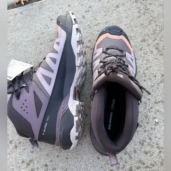 Salomon Women's X Ultra 360 Mid CSWP W Hiking Boots Size 10.5 - Picture 8 of 14